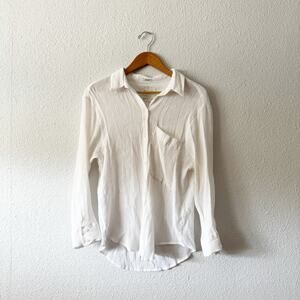 Abercrombie and Fitch White Button Down